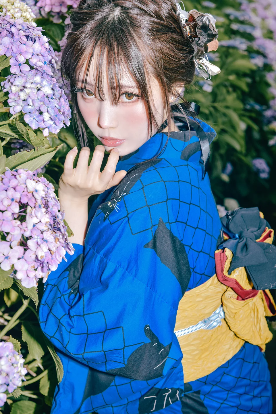 ElyEE子 - Rainy Season Black Cat [38P,4V-93MB] tg@simisebaisi 【丝足阁】018.webp